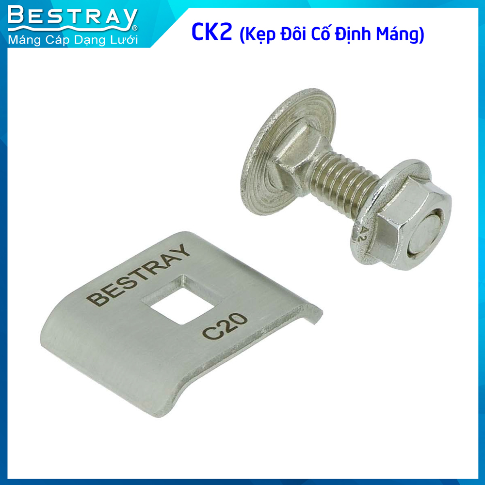 CK2 (Kẹp Đôi Cố Định Máng)