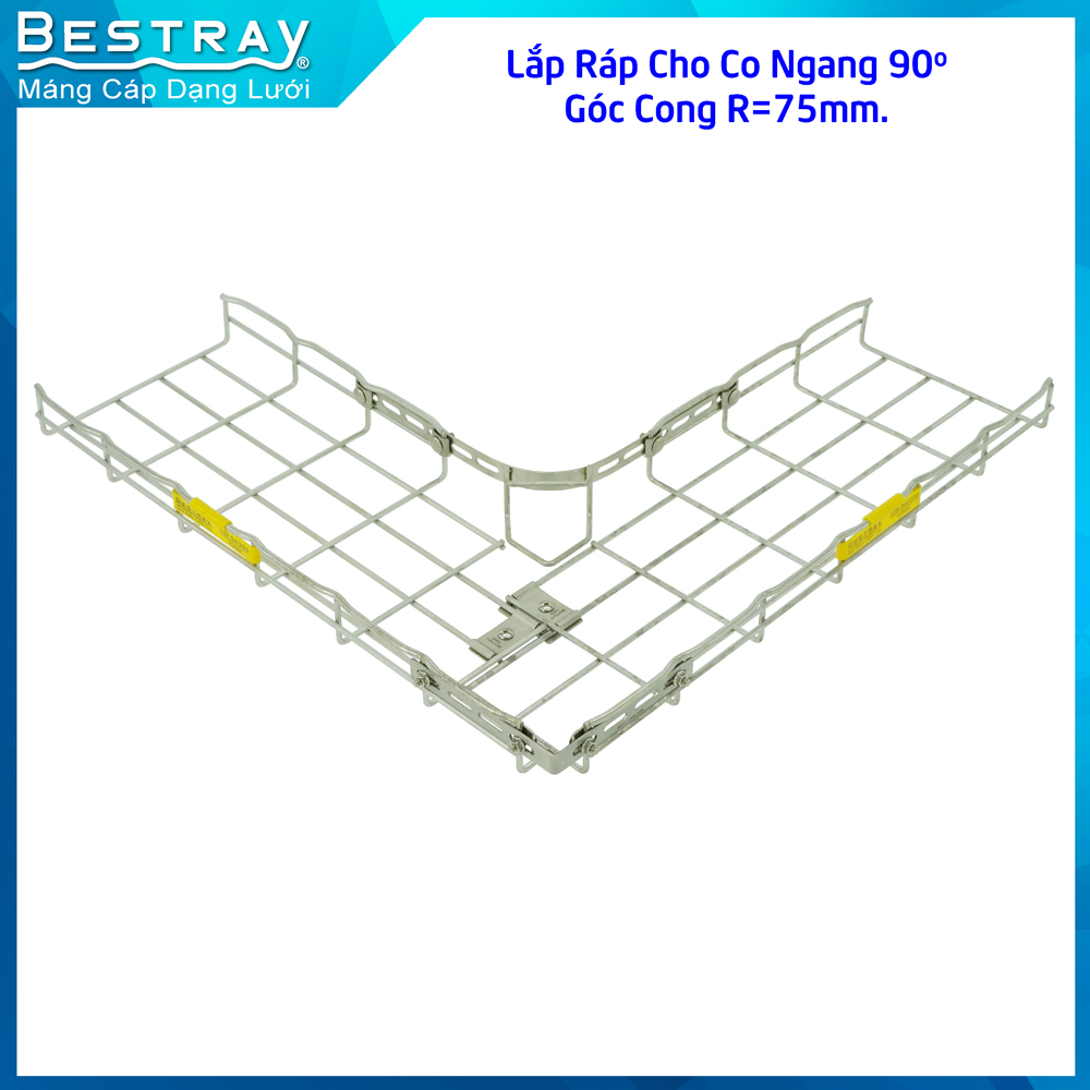 Co Ngang 90 Độ (Góc Cong R=75mm)