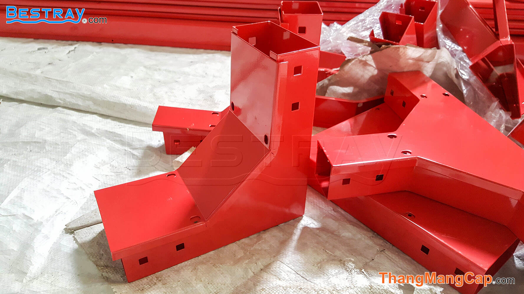 biện pháp thi công thang máng cáp