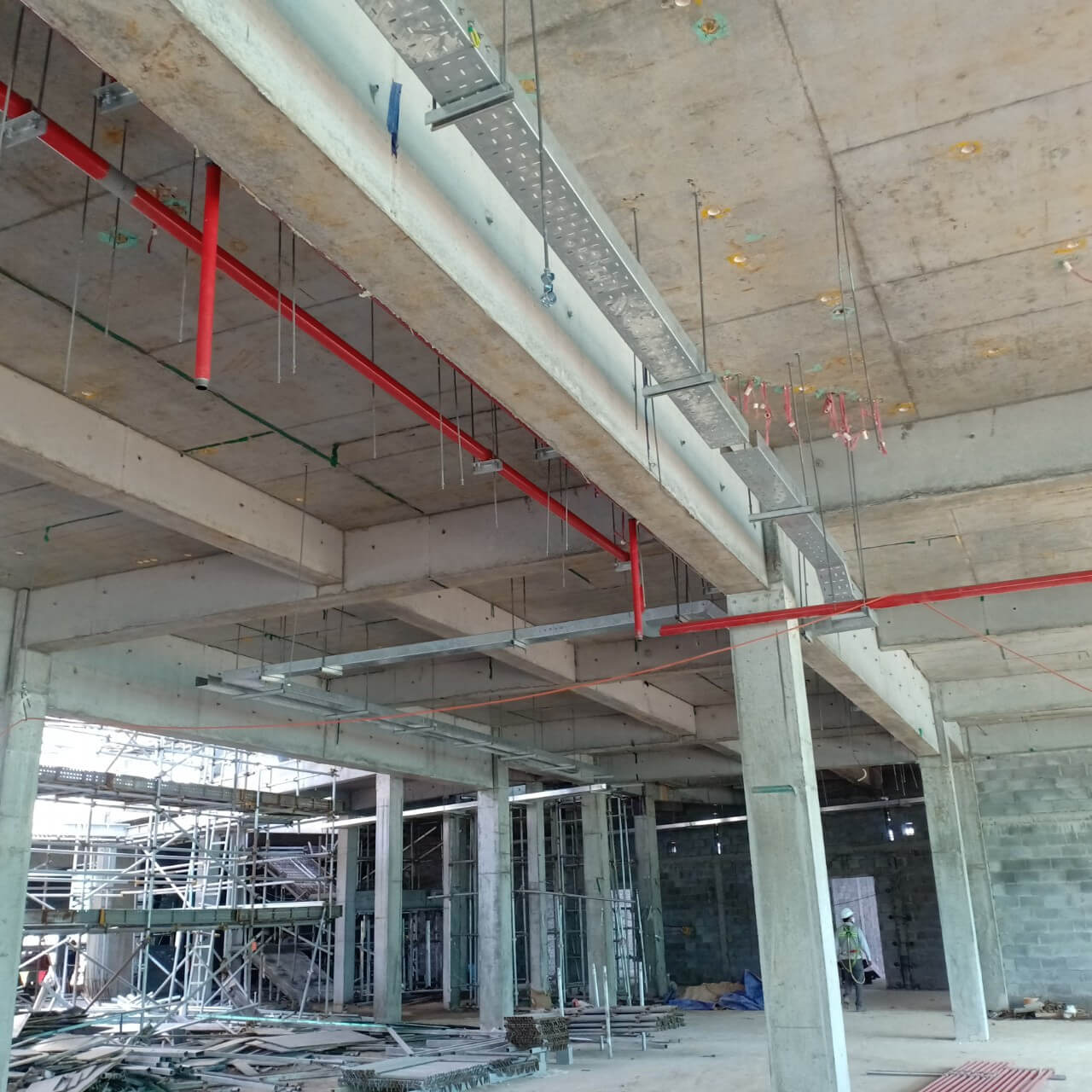 lắp đặt thang cáp