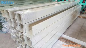 Máng cáp sơn tĩnh điện màu trắng sữa Máng cáp sơn tĩnh điện màu trắng sữa