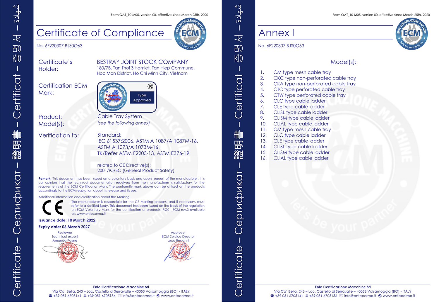 Tiêu chuẩn Châu Âu CE (Conformité Européenne)