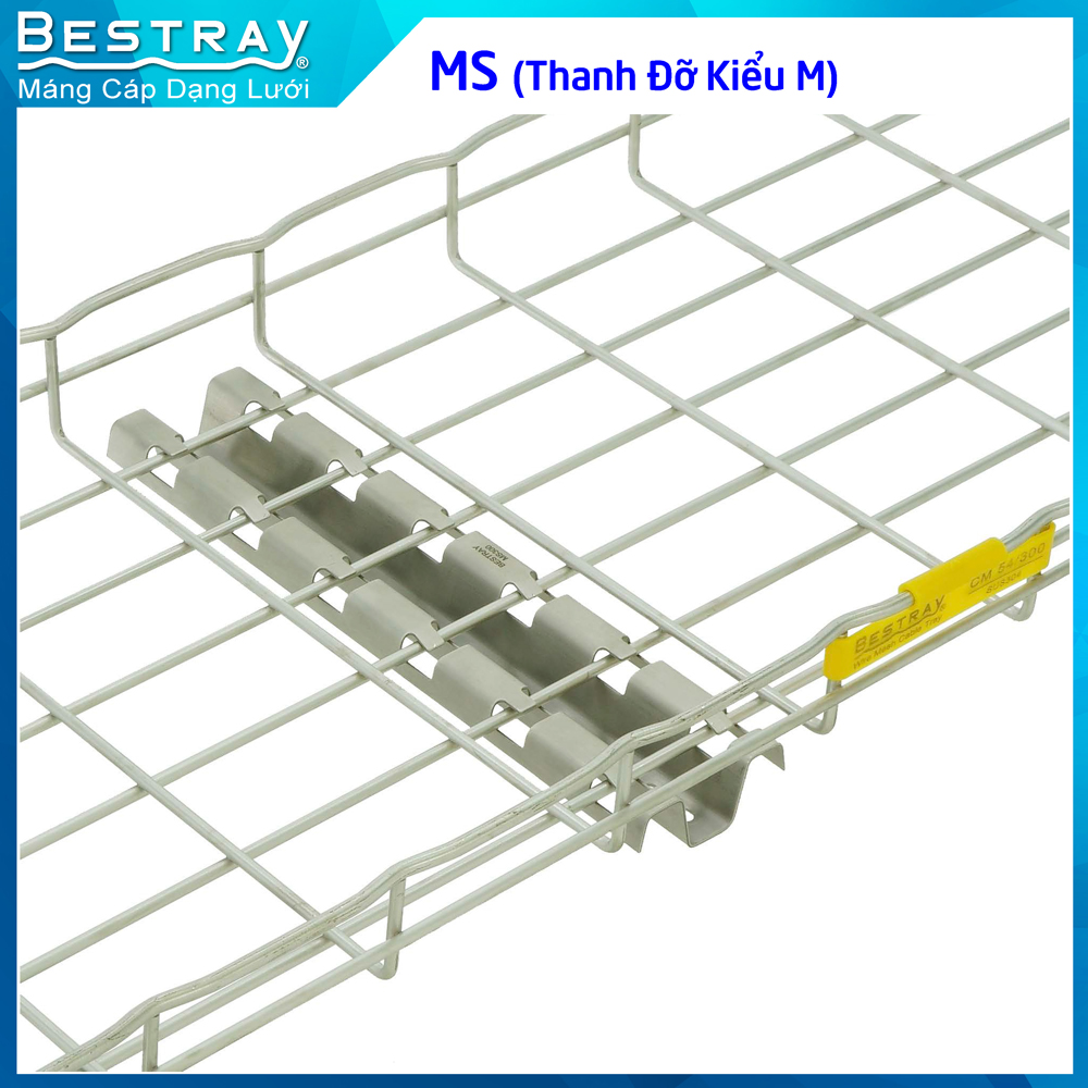 MS (Thanh đỡ kiểu M, chuyên dùng cho máng lưới) - Ảnh 5