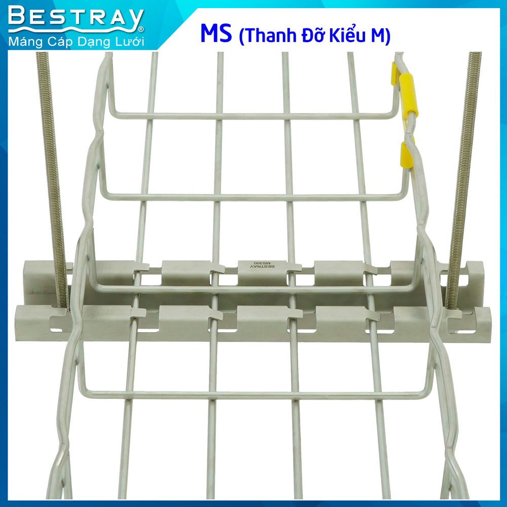 MS (Thanh đỡ kiểu M, chuyên dùng cho máng lưới) - Ảnh 7